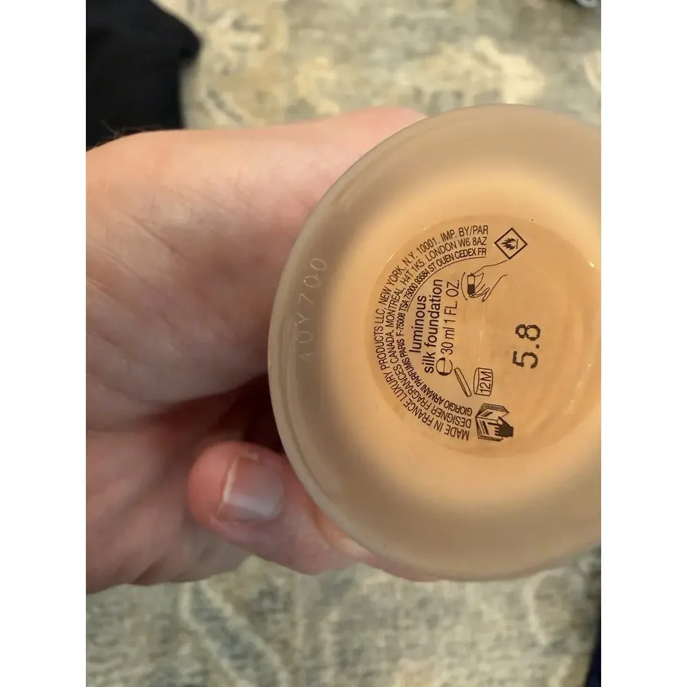 Giorgio Armani 5.8 - Luminous Silk Perfect Glow Foundation 1 Fl Oz NIB NEW $70